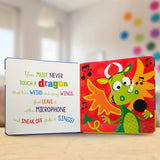 Libro:"Never touch a dragon"