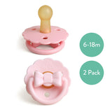 Chupetas Itzy Ritzy rosa 2 pack 6-18 meses