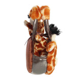 Bolso de peluche jirafa