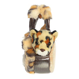 Bolso de peluche tigre
