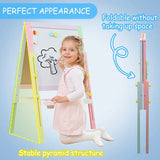 Pizarra de madera doble