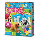 3D mould & Paint puppy dogs