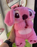 Peluche que respira Stitch Rosa