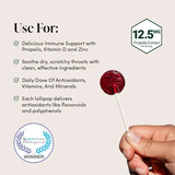 Beekeeper's Naturals - Paletas calmantes para la garganta