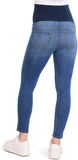 Pantalón con pancita azul desteñido
