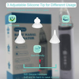 Aspirador nasal eléctrico para bebé, aspirador nasal