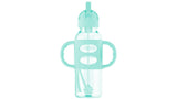 Biberón con pajita y asas de silicona Milestones del Dr. Brown