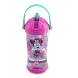Botella con pajilla Minnie mouse