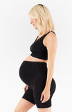 Pantalones cortos soporte de maternidad talla XL negra