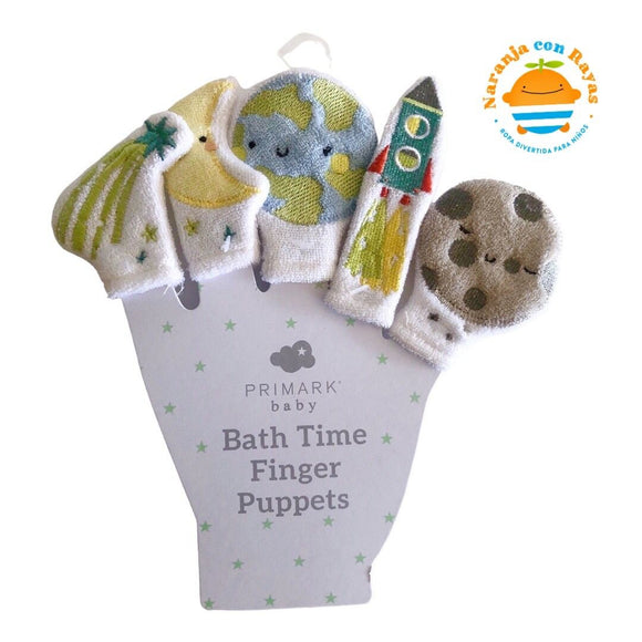 Primark baby Bath time finger puppets