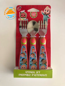 Set de cucharas cocomelon