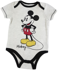 Mameluco  Mickey mouse gris