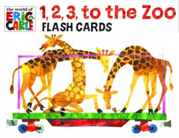 1, 2, 3, to the Zoo Flash Cards