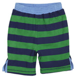 Pantaloneta rallas verde 6-12 Meses ( reversible )