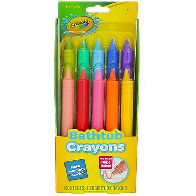 Bathtub crayones